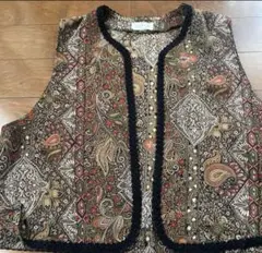 柄ベスト レトロ ヴィンテージ