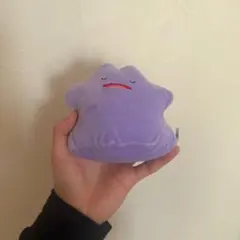 メタモン　ポケモン　ぬいぐるみ 紫色　小さめ　ゲーセン　限定　もちもち