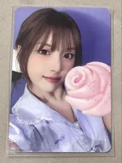 NMIXX JIWOO ジウ MAKESTAR ms バラのアイスクリーム