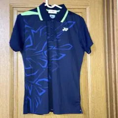 YONEX VERSICOOL ポロシャツ レディースLサイズ ネイビー