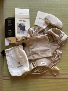 コニー抱っこ紐FLEX AirMesh ベージュ　XL-XLヘッドサポートつき