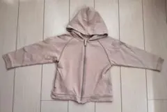 120cm UNIQLO ベージュ パーカー