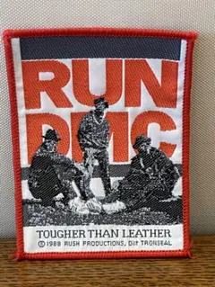 RUN DMC 刺繍 Patch 1988 ワッペン パッチ HIP HOP