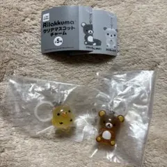 リラックマ キイロイトリ クリアマスコットチャーム めじるしアクセサリー