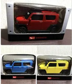 ダイハツタフト　店頭色見本品？(プルバックカー) 8色セット ダイハツタフト 店頭色見本品？(プルバックカー) 8色セット