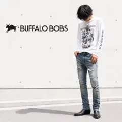 BUFFALO BOBS｜ダメージリペアスーパースキニーデニムトルネードマートのサムネイル