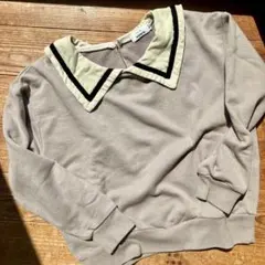 PAIR MANON 襟付きトレーナー 130cm