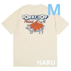 PORKCHOP Paint Tシャツ ホワイト L - メルカリ