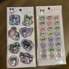 s*a様 Kuromi ウォーターステッカー おはじきシール セット