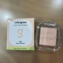 新品 colorgram 02 PEACH BEIGE アイシャドウのサムネイル