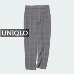 k0142 UNIQLO スマートアンクルパンツ グレー