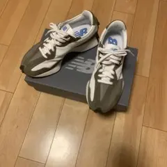 New Balance ランニングシューズ ホワイト/グレー