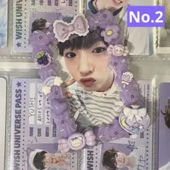 トレカケース　硬質ケース　ホイップデコ　推し活　紫