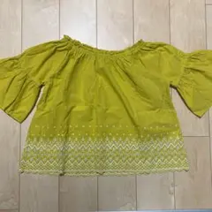 チュニック　イエロー　レディース