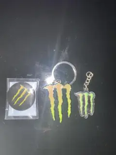 Monster Energy キーホルダー 3点セットのサムネイル
