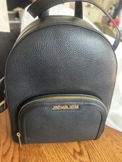 MICHAEL KORS ブラックレザーリュック