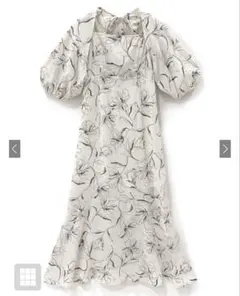 新品未使用 GRL 花柄ボレロ×キャミマーメイドワンピース S