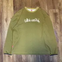 00s ecko united c-boy緑長袖カットソーボックスシルエット　L
