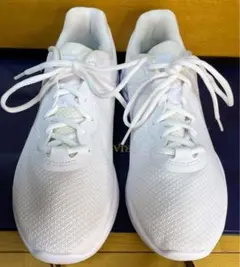 【ふふふふ様】ナイキシューズ スニーカー白27スニーカーシューズ軽量通気性