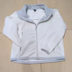 UNDER ARMOUR フリースジャケット ホワイト/ライトブルー XLサイズ