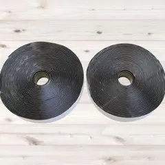 2本セット マジックテープ 面ファスナー 幅2.5cm 長さ10ｍ 強粘着裏糊付