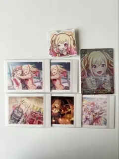キャラクター ブロマイド・トレカ 7点セット