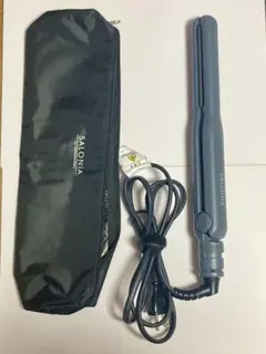 サロニア　ヘアアイロン　ストレート　携帯袋付き