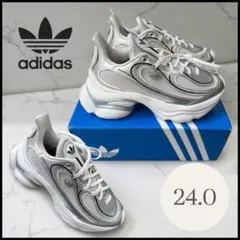 完売】adidas OZVENUZ W シルバー24.5cm - メルカリ