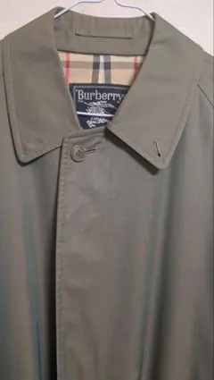 ikura様専用 Burberry ステンカラーコート オリーブグリーン