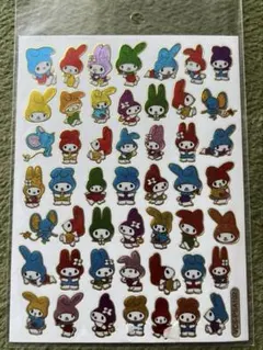 マイメロディー　マイメロ　キラキラシール　レトロ　平成　レア