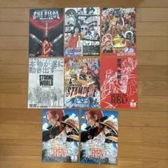 ワンピース 映画作品チラシセット　映画フライヤー