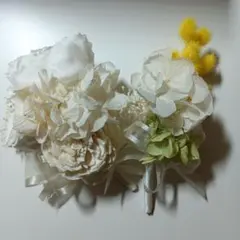 コサージュ 卒園式入学式 親子お揃い