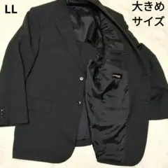 美品 TRAPEZIO スーツジャケット LL メンズ 人気の大きいサイズ