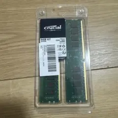 Crucial DDR4-3200 32GB 2枚セット 計64GBのサムネイル