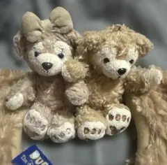 ディズニーダッフィー＆シェリーメイミニぬいぐるみ2個セット