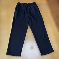 婦人服 レディース ミセス シニア 裏起毛 パンツ ズボン 黒 ブラック M