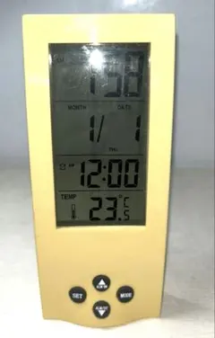 非売品:三菱東京UFJ銀行ノベルティSMARTEKシースルーディスプレイクロック