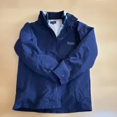 【美品！グリーンレーベル140】3way ネイビーブルゾン