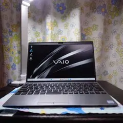 人気VAIO♪快適SSD☆i5☆お洒落グレーなノートパソコン♪カメラ！Win11