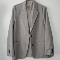 美品 ユニクロ テーラードジャケット M チェック柄 1回着用