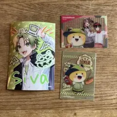 カラフルピーチ　ブロマイド、クリアカード　シヴァセット