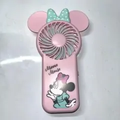 ゼクシィ8月号付録　ミニーマウス スタンド付きハンディ扇風機