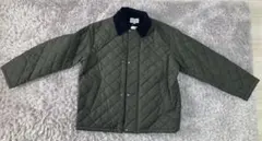 オリーブグリーン キルティングジャケット