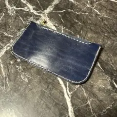 【ルガトショルダー】マルチケース ミニ財布 ネイビー