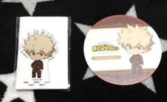 僕のヒーローアカデミア　アニメイトカフェ　アクリルスタンド　爆豪勝己　コースター
