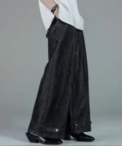 ADRER エクストラクオリティワイドフレアパンツ