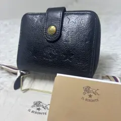 希少 イルビゾンテ 日本限定 長財布 金ボタン モノグラム ブラック ホワイト 希少 イルビゾンテ 日本限定 長財布 金ボタン モノグラム