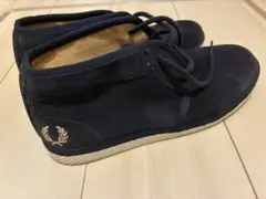 Fred Perry ネイビー スエード ハイカットスニーカーのサムネイル