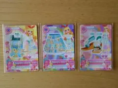 アイカツ★大会参加希望者カード３枚セット★非売品★星宮いちご★２０１３年