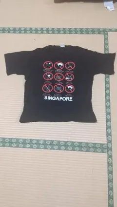 Singapore Tシャツ ブラック
